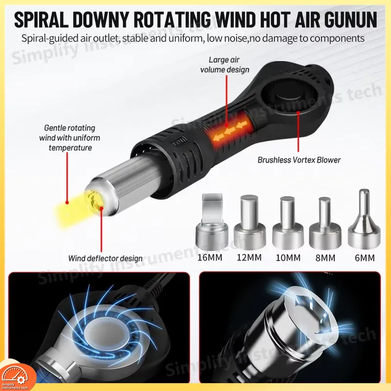 Stacja lutownicza 8512P 700W 2 – Hot Air Rework Station T12 recenzja i cena