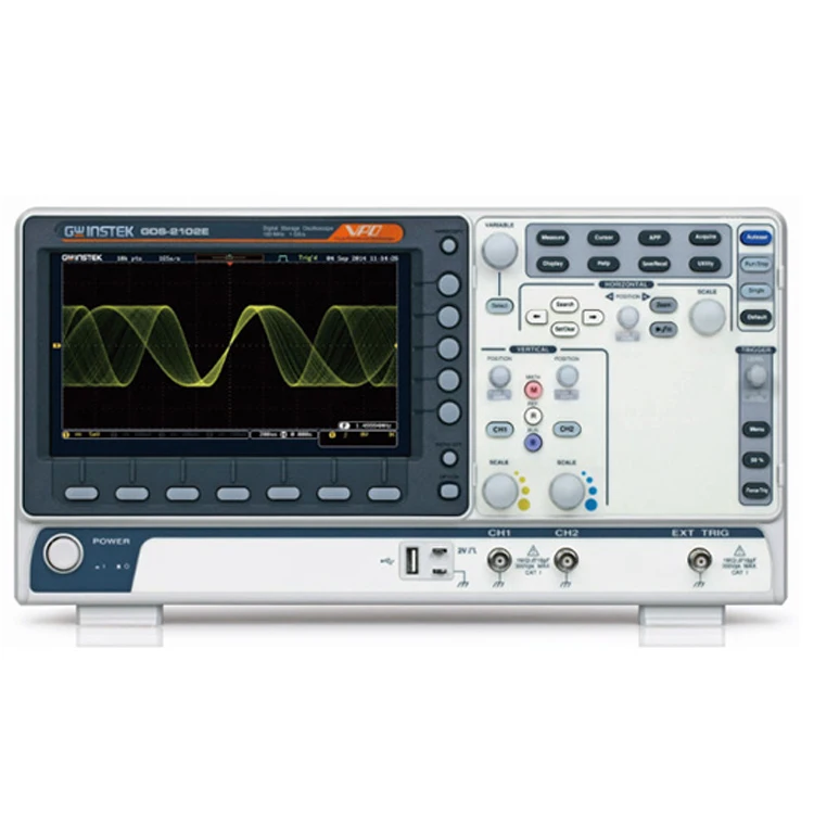 Oscyloskop cyfrowy Gwinstek se – Digital Storage Oscilloscope 100Mhz recenzja i cena