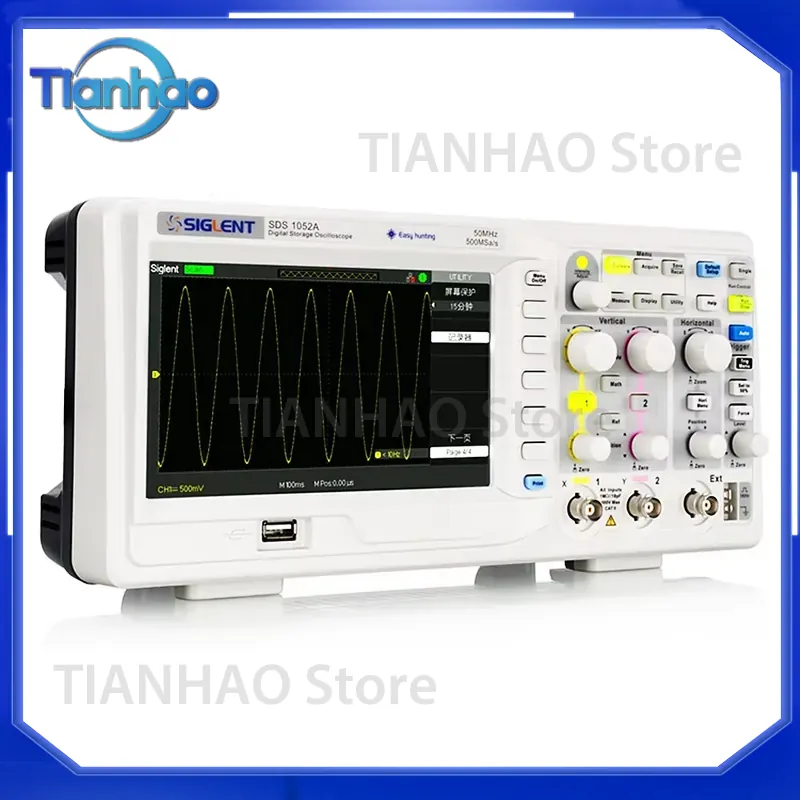 Oscyloskop cyfrowy do SIGLENT  – Digital Storage Oscilloscope 100Mhz recenzja i cena