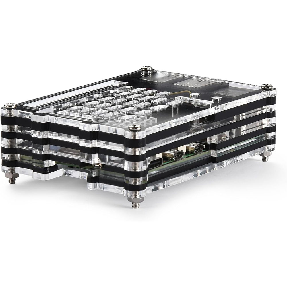 Akrylowa skrzynka z zestawem w – Raspberry Pi 5 8Gb Kit recenzja i cena